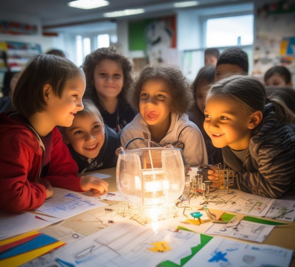 低年级的科技小巨人闪耀创新之光，一年级科技作品获创新一等奖